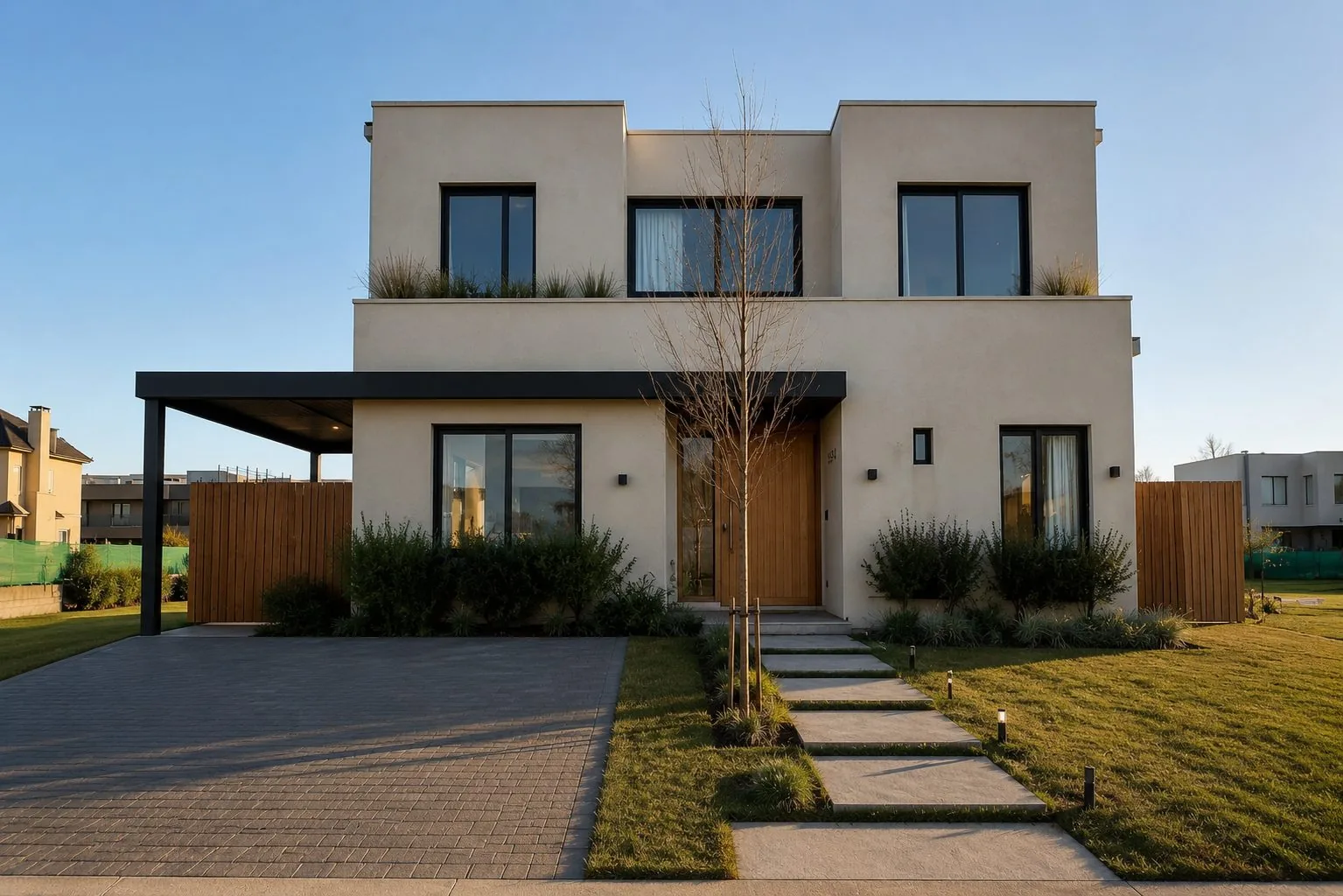 Render del modelo Naples
